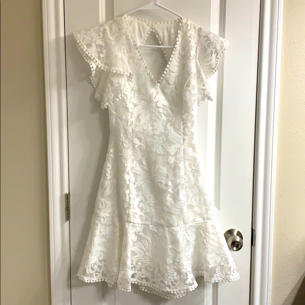 White dress